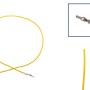 Reparaturleitung, Reparaturkabel, Einzelleitung Stiftkontakt 2,8 + Seal 2.5 wie 000 979 219 E + SEAL