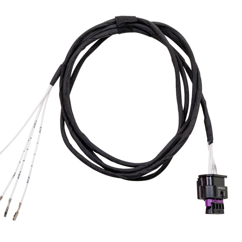 KUFATEC Kabelsatz elektrisches Sonnenschutzrollo Seitenscheiben hinten für Audi Q8 4M