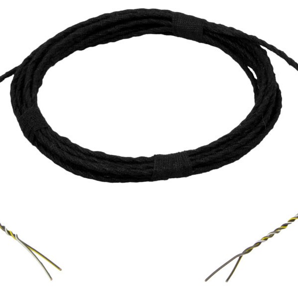 KUFATEC CAN-Bus Leitung verdrillt & gewickelt für KFZ, FLRY 0,35 mm² 5 m