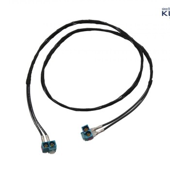 KUFATEC Fakrakabel 2x Winkel-Buchse auf 2x Winkel-Buchse