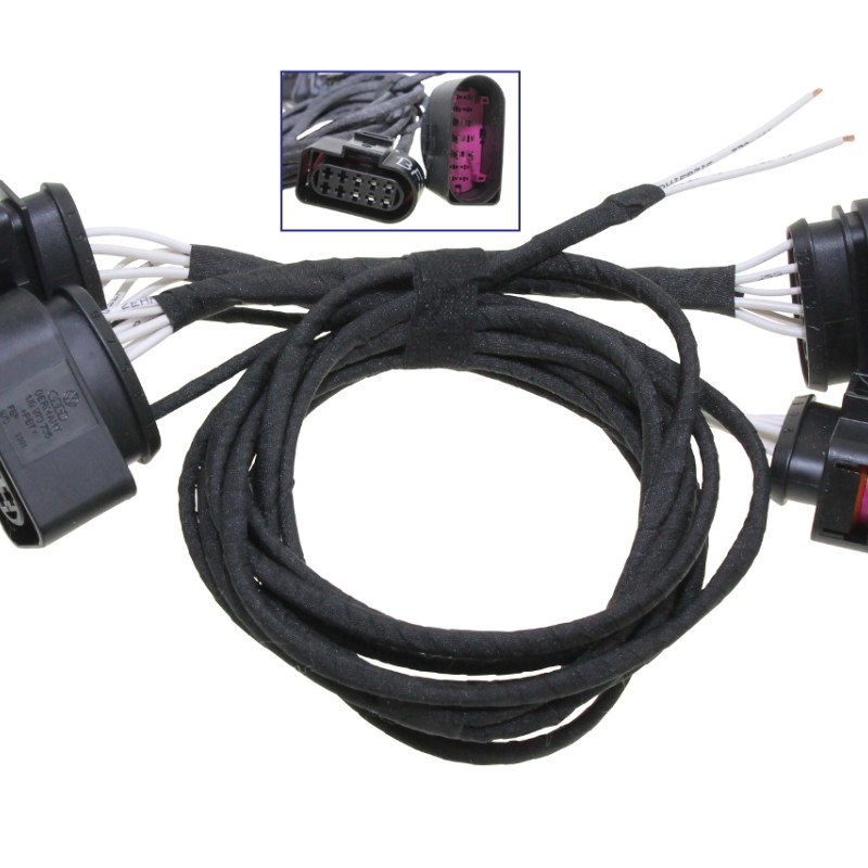 KUFATEC Adapter Xenon mit Tagfahrlicht auf Halogen-Scheinwerfer für Seat Ibiza 6J