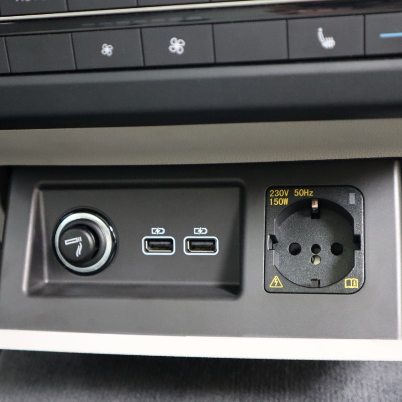 Komplettset 230 Volt Steckdose für VW Touareg CR