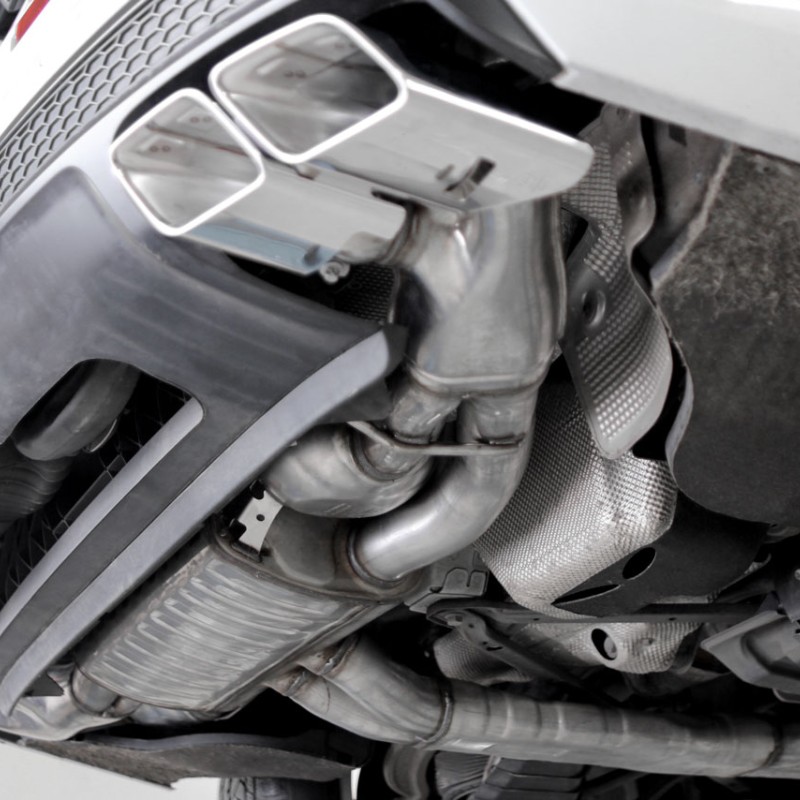 KUFATEC Einbaukit SQ7 Auspuffanlage für Audi Q7 4M