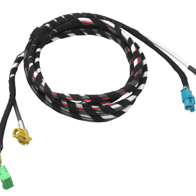 KUFATEC Kabelsatz USB AUX IN für MIB Radio, Navi 5G0035222E