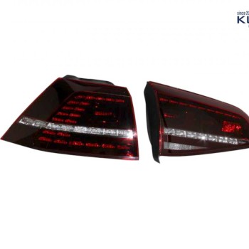 Komplettset LED-Heckleuchten für VW Golf 7 - Standard, abgedunkelt R-Golf