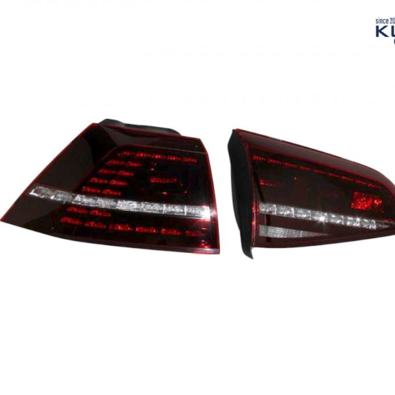 Komplettset LED-Heckleuchten für VW Golf 7 - Standard, abgedunkelt R-Golf