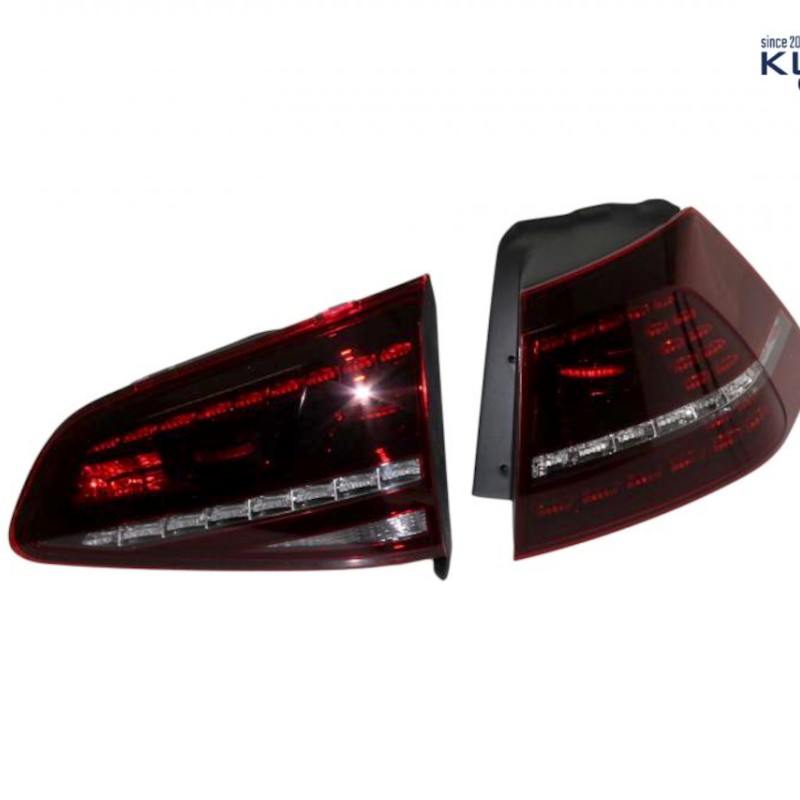 Komplettset LED-Heckleuchten für VW Golf 7 - Standard, abgedunkelt R-Golf