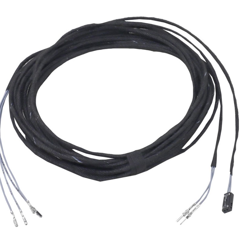 KUFATEC Kabelsatz PDC Steuerteil - Sensoren Heck PLA - PDC hinten vorhanden für VW Caddy 2K