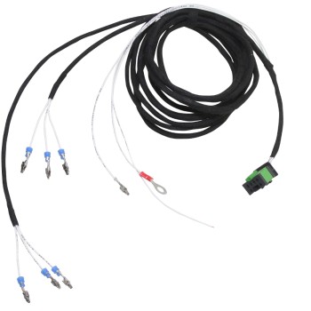 KUFATEC Kabelsatz Erweiterung mLWR Xenon auf Halogen Scheinwerfer für VW Touareg 7P