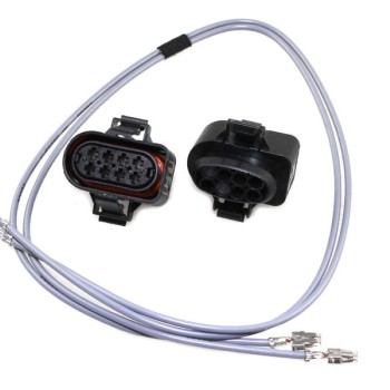 KUFATEC Kabelsatzkombination Fensterheber hinten für Audi A4 B5