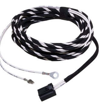 KUFATEC Kabelsatz Steckdose 12 V Zigarettenanzünder Ladebuchse für Audi