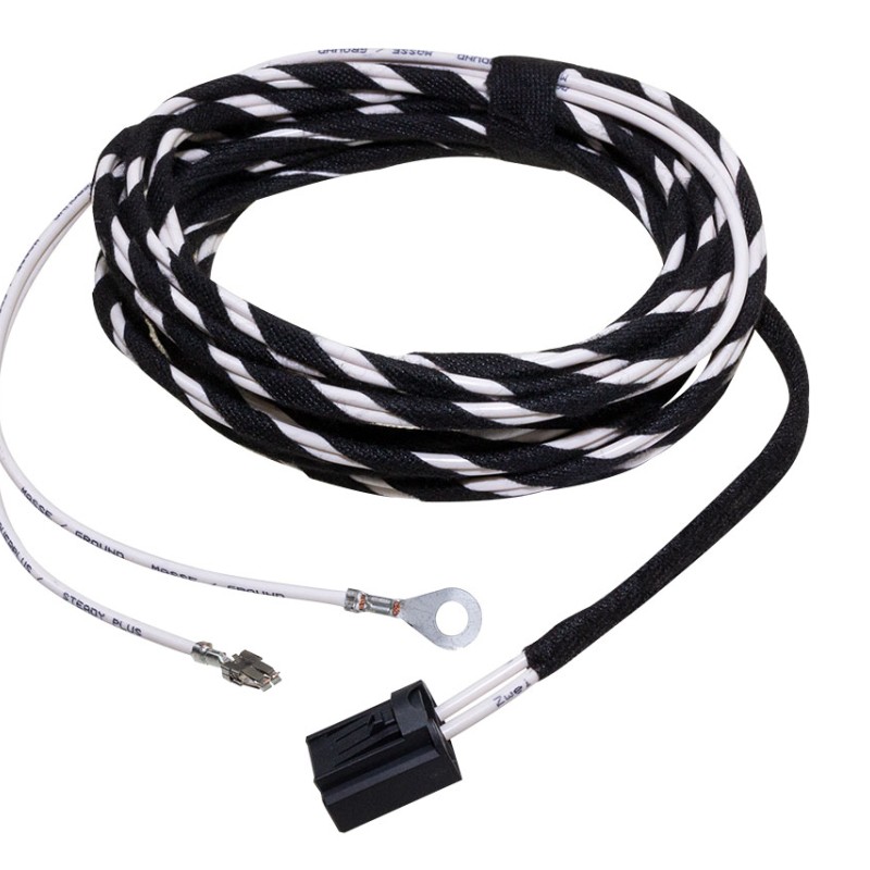 KUFATEC Kabelsatz Steckdose 12 V Zigarettenanzünder Ladebuchse für Audi