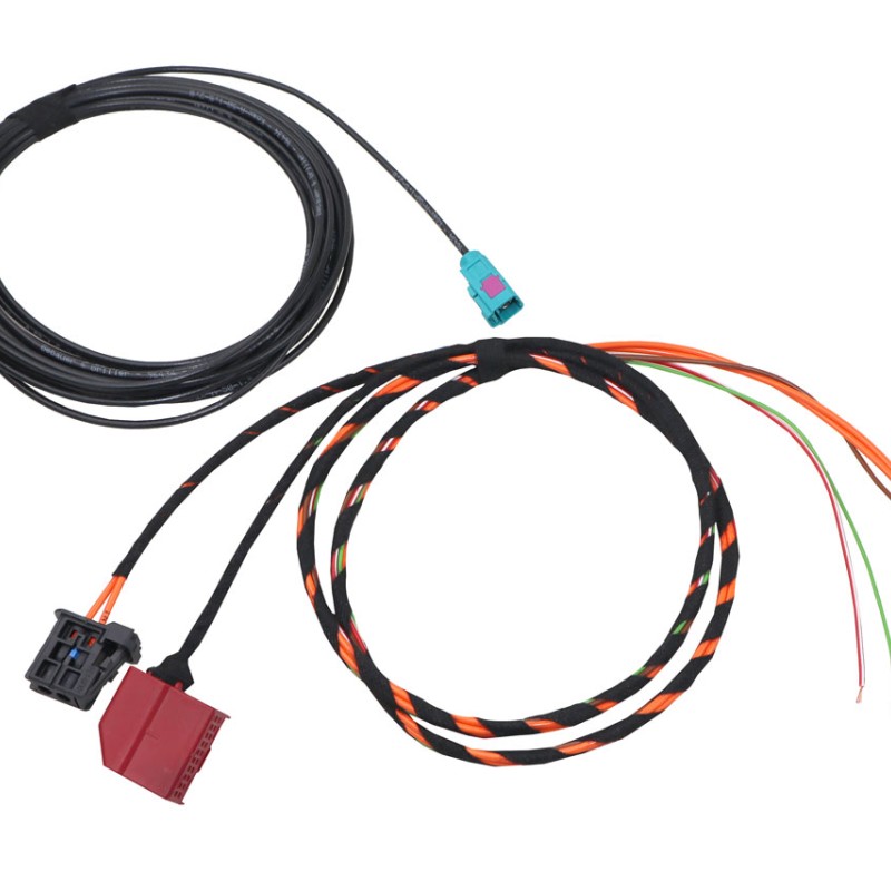 KUFATEC Kabelsatz TV-Tuner für Audi A8 4H inkl. LWL