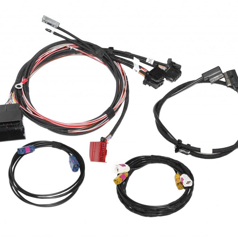 KUFATEC Kabelsatz MMI Basic (Plus) - MMI High 2G für Audi A6 4F