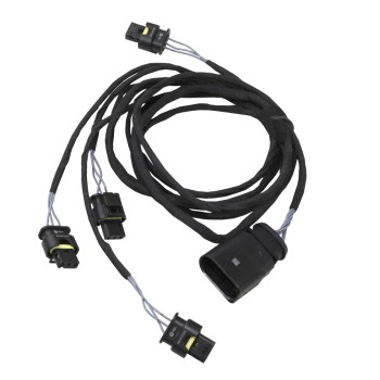 KUFATEC Kabelsatz Park Pilot Sensoren Frontstoßstange für VW Passat 3C