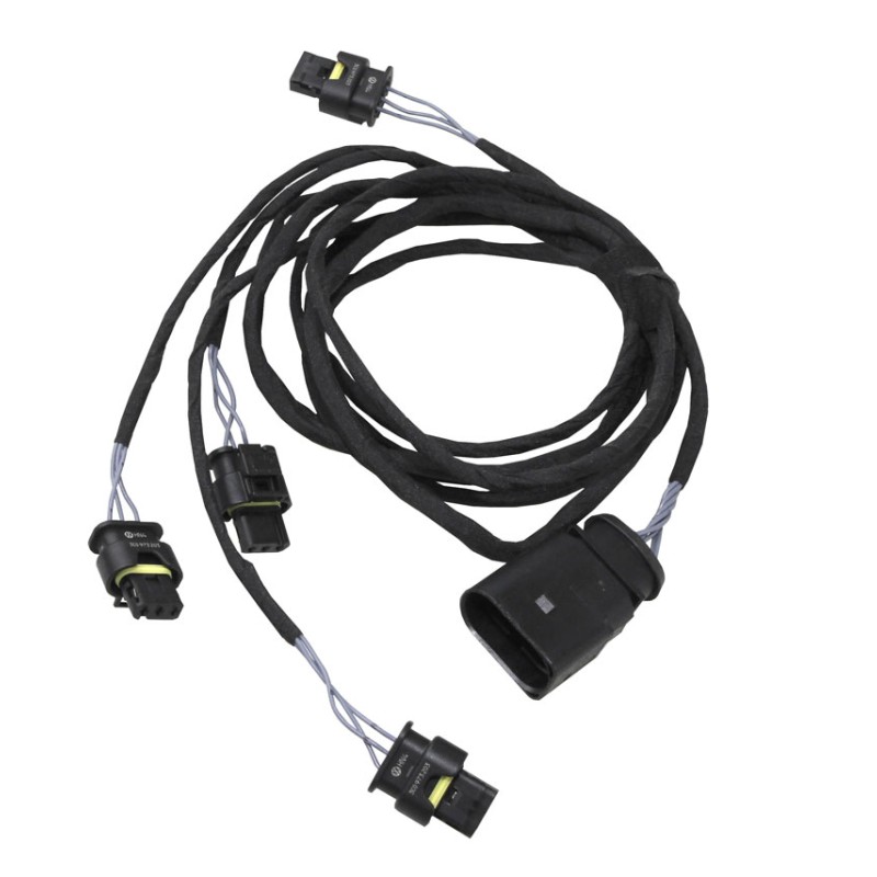 KUFATEC Kabelsatz Park Pilot Sensoren Frontstoßstange für VW Passat 3C