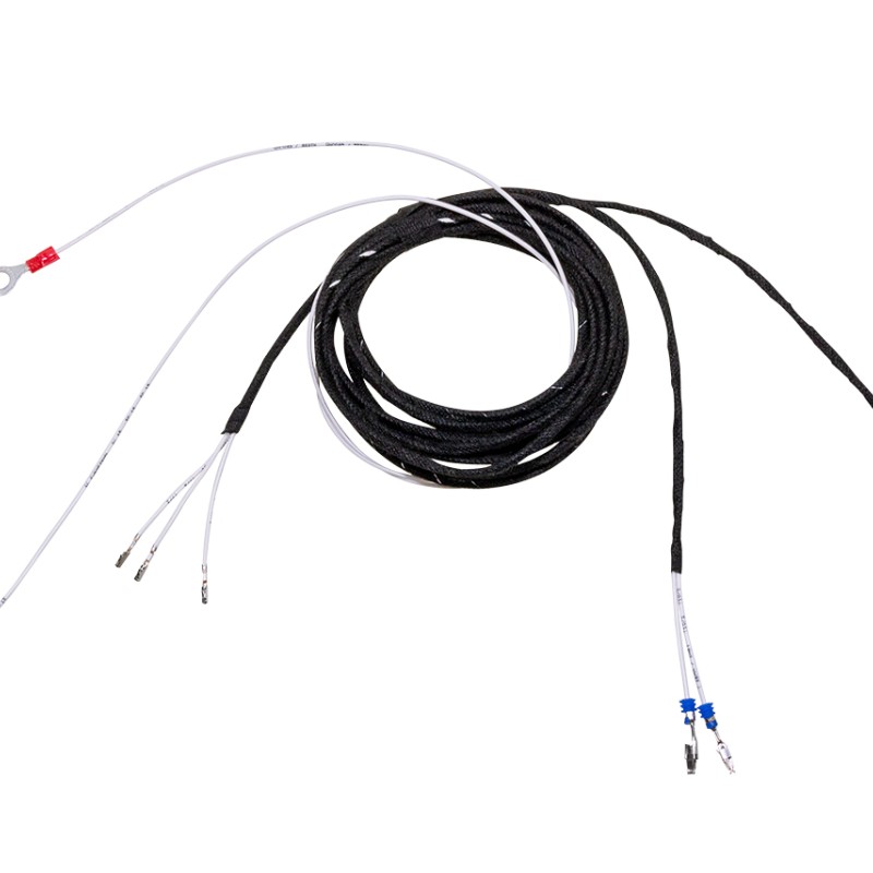 KUFATEC Kabelsatz Erweiterung mLWR Xenon auf Halogen Scheinwerfer für Seat Altea 5P