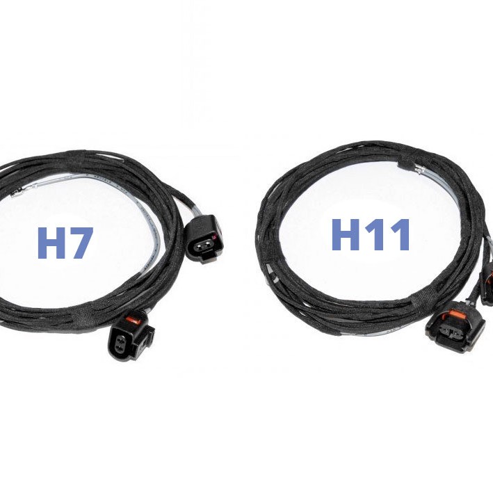 KUFATEC Kabelsatz Nebelscheinwerfer (NSW) für Audi A3 8P & 8P Sport