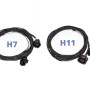 KUFATEC Kabelsatz Nebelscheinwerfer (NSW) für Audi A3 8P & 8P Sport