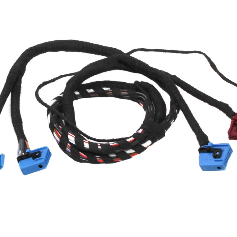 KUFATEC Kabelsatz Nachrüstung TV-Digital, Analog für BMW 5er E39, 3er E46