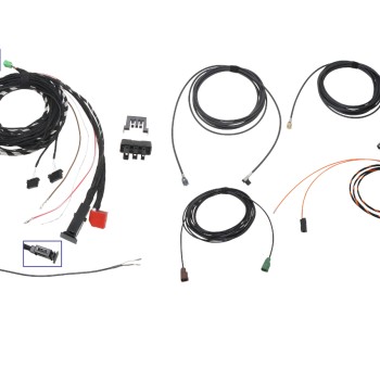 KUFATEC Kabelsatz Rear Seat Entertainment System für Audi A8 4H