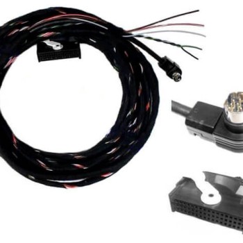 KUFATEC Kabelsatz TV-Tuner für VW MFD, Audi RNS-D mit Can