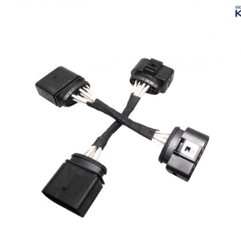 KUFATEC Adapter Xenon auf Halogen-Scheinwerfer für Audi A3 8P, 8PA Sportback