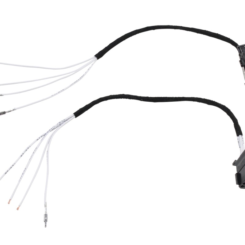 KUFATEC Kabelsatz anklappbare Außenspiegel für VW Golf 4