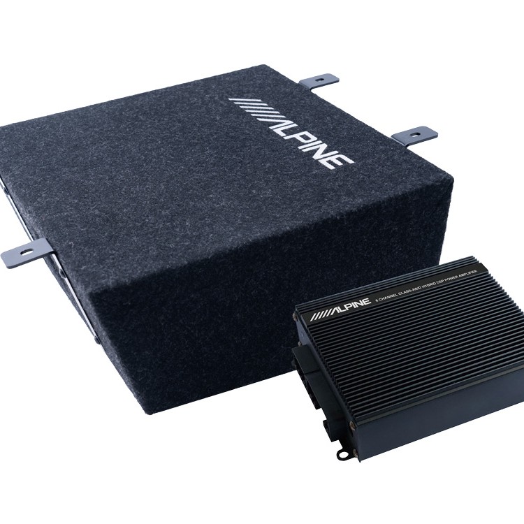 Alpine Subwoofer System & 6-Kanal DSP-Verstärker für VW T6.1 SH / T6 SG