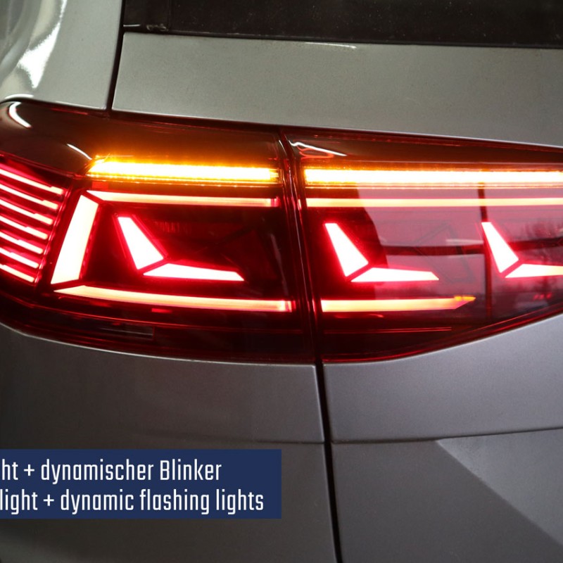 Komplett-Set Nachrüstung originale Highline LED-Rückleuchten / Heckleuchten für VW Passat CB5