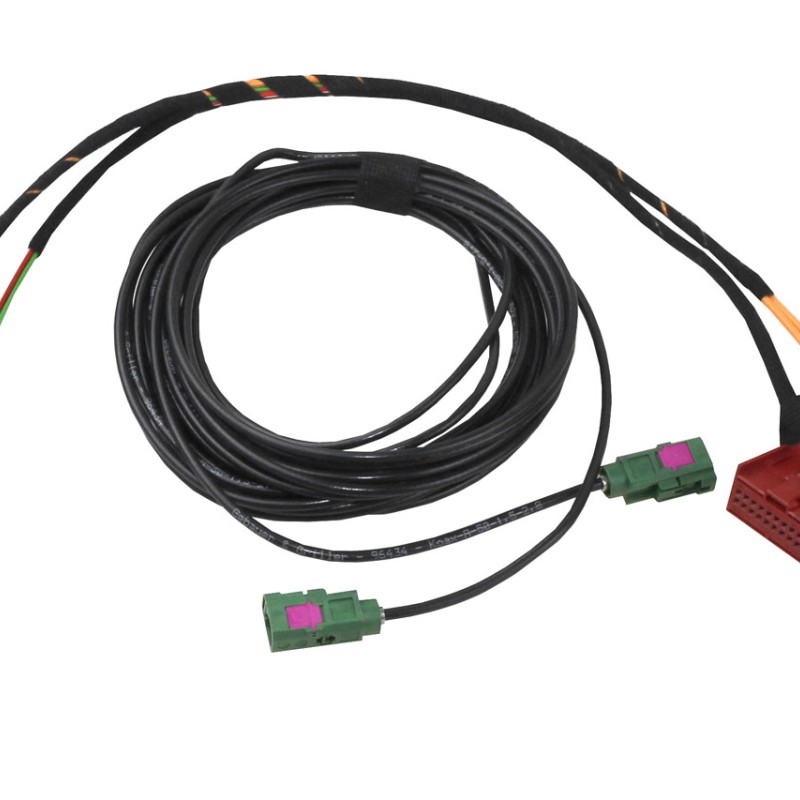 KUFATEC Kabelsatz TV-Tuner inkl. LWL für Audi Q7 4L MMI 3G