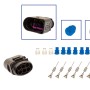 Reparatursatz Stecker 6 polig 1J0 973 833 Flachkontaktgehäuse für VW Audi Seat Skoda