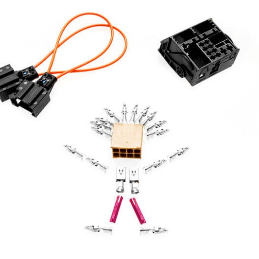 KUFATEC Kabelsatz Umrüstung MMI basic auf MMI 3G High für Audi A4 8K, A5 8T