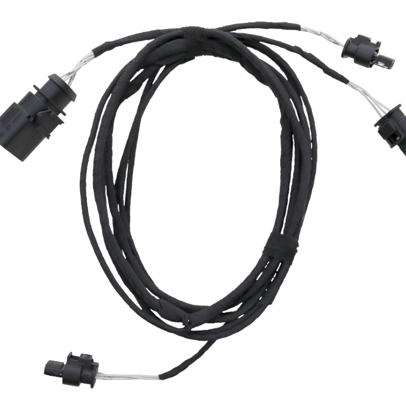 KUFATEC Kabelsatz PDC Sensoren Heckstoßstange für Audi, VW, Seat, Skoda MQB