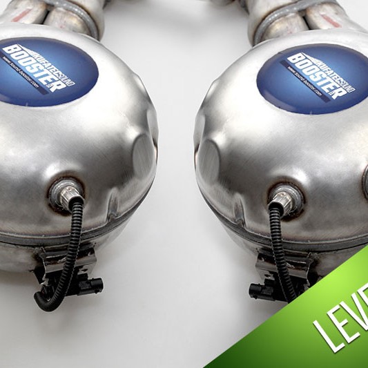 KUFATEC Komplettset Active Sound inkl. Sound Booster, Sound-Aktuator Mini für Tesla S P90D