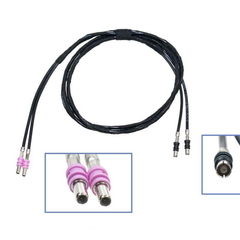 KUFATEC Fakrakabel 2x Buchse auf 2x Stift