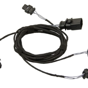 KUFATEC Kabelsatz Park Pilot Sensoren Frontstoßstange für VW T5 ab 2010