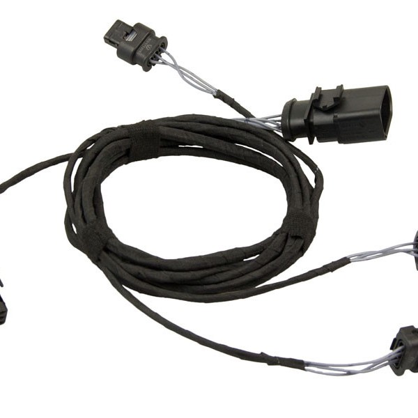 KUFATEC Kabelsatz Park Pilot Sensoren Frontstoßstange für VW T5 ab 2010