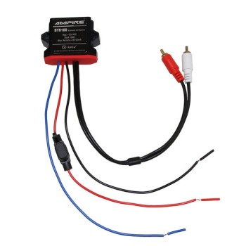 AMPIRE A2DP Bluetooth Receiver Cinch, 12 Volt Ampire BTR100