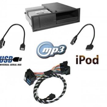 Nachrüst-Set AMI (Audi music interface) RNS-E für Audi A3 8P, TT 8J