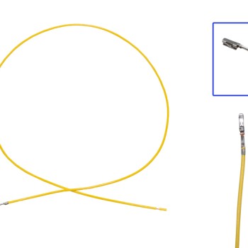 Reparaturleitung, Reparaturkabel, Einzelleitung MQS Quadlock selektiv vergoldet 0.5 wie 000 979 009 EA