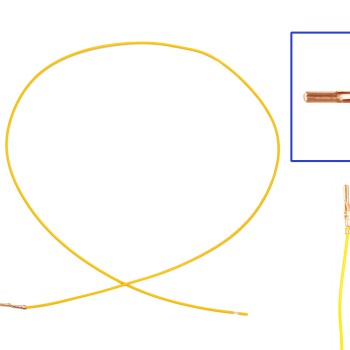 Reparaturleitung, Reparaturkabel, Einzelleitung Flachst. 2,8  wie 000 979 103 E