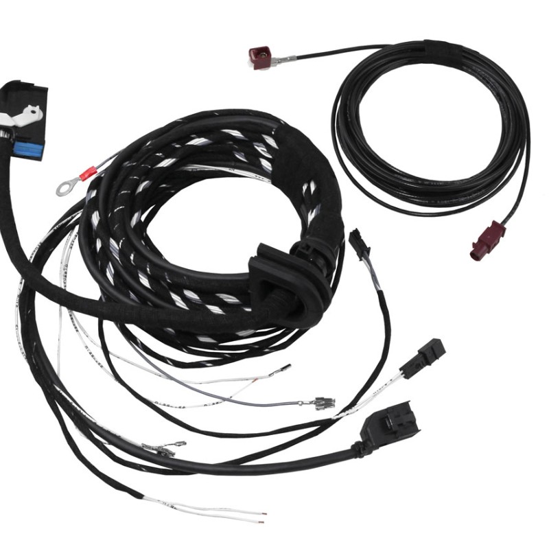 KUFATEC Kabelsatz FSE Handyvorbeitung Bluetooth für Audi A4 B6, A4 B7, A4 8H Cabrio „Komplett”