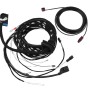 KUFATEC Kabelsatz FSE Handyvorbeitung Bluetooth für Audi A4 B6, A4 B7, A4 8H Cabrio „Komplett”