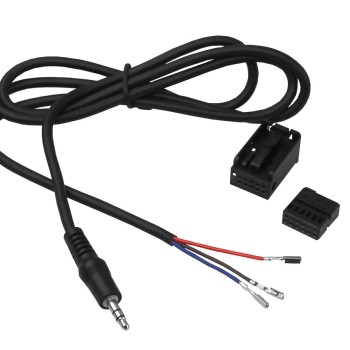 KUFATEC AUX IN Adapter 3,5 mm Klinke für VW MFD 2, RNS 2