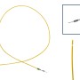 Reparaturleitung, Reparaturkabel, Einzelleitung MQS Stift + SEAL 0.5 wie 000 979 012 E + SEAL