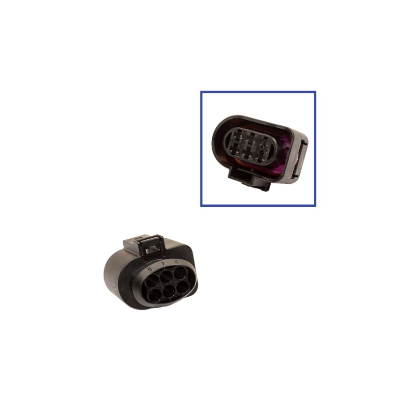 Reparatursatz Stecker 6 polig 1J0 973 733 Steckergehäuse für VW Audi Seat Skoda