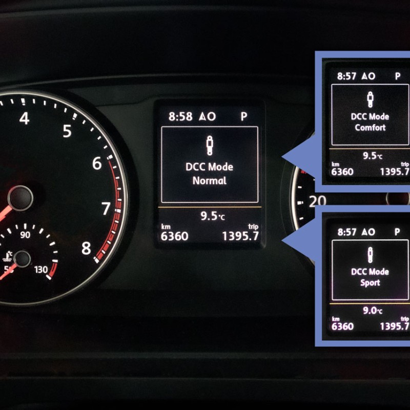 KUFATEC Kabelsatz elektronische Dämpferregelung DCC für VW T6 SG