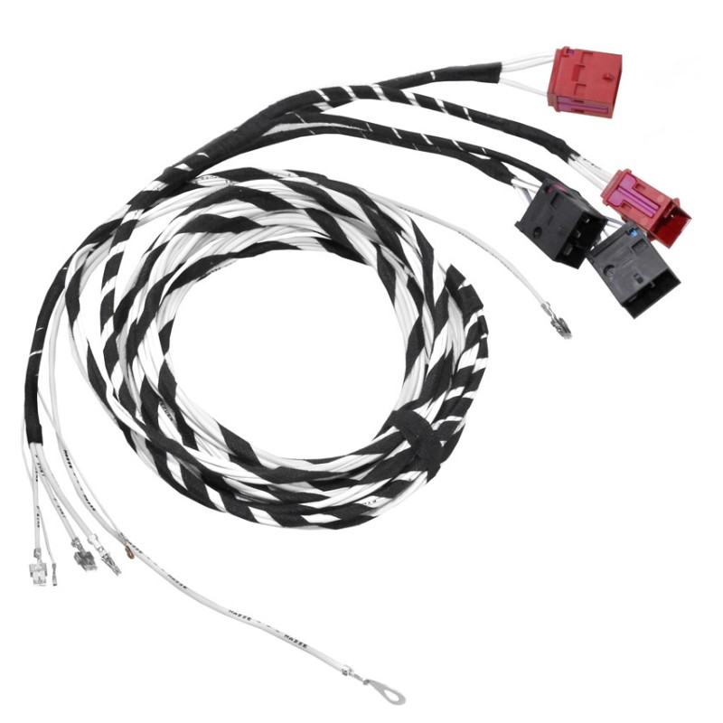 KUFATEC Kabelsatz Sitzheizung + Sitzverstellung, Lordose für Audi A4 B6, A4 B7