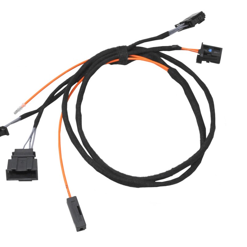 KUFATEC Kabelsatz CD-Wechsler, AMI für Audi Q7 4L inkl. LWL MMI 2G